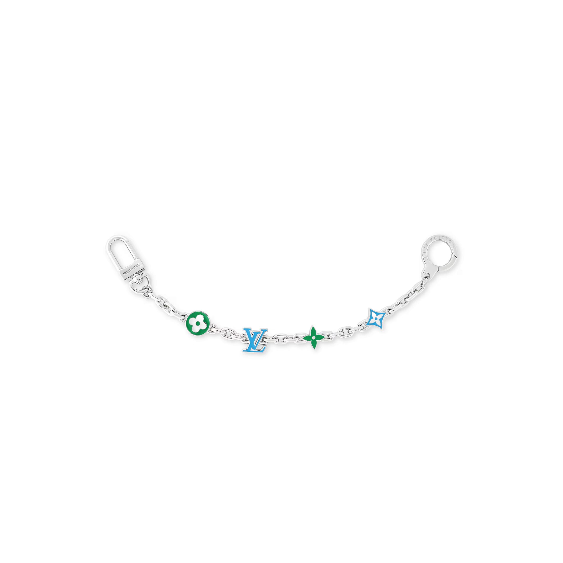 LOUIS VUITTON MONOGRAM FLOWER CHAIN BELT M02554